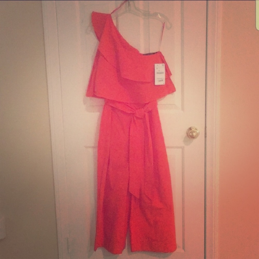 Orange Zara Jumpsuit